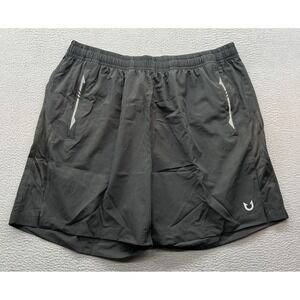 Northyard Shorts Mens Athletic Shorts Sz M Black Mesh Pockets Zipper Running